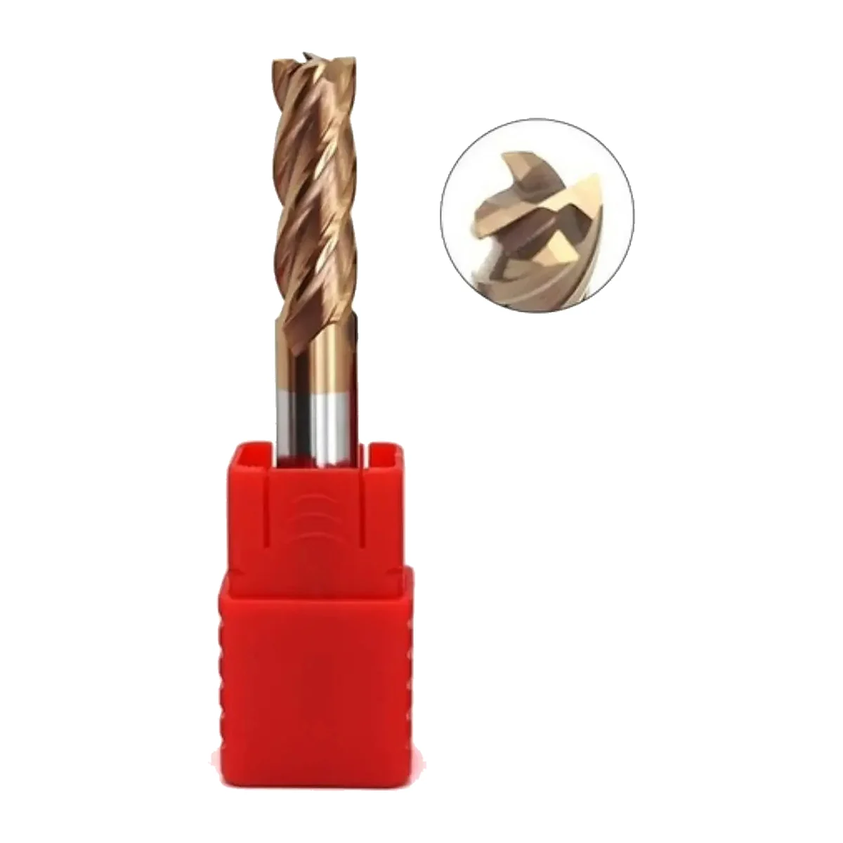 Fresa de Topo Metal Duro 6 mm – 4 Cortes 55 HRC