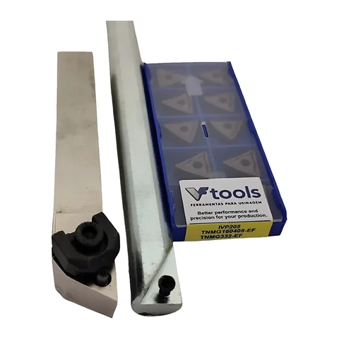 Kit Suportes 16x16 Interno e Externo + 10 Pastilhas TNMG 160408