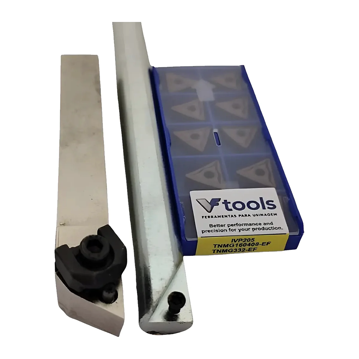 Kit Suportes 16x16 Interno e Externo + 10 Pastilhas TNMG 160408