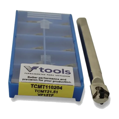 Kit Barra Interna 10x10 + 10 Pastilhas TCMT 110204